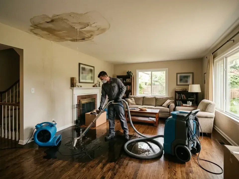 attic-pipe-burst-ceiling-drip-008 — frequently asked questions, Water Damage Restoration & Carpet Care in Ashburn, GA